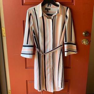 Limited Size 8 shirt striped dress
